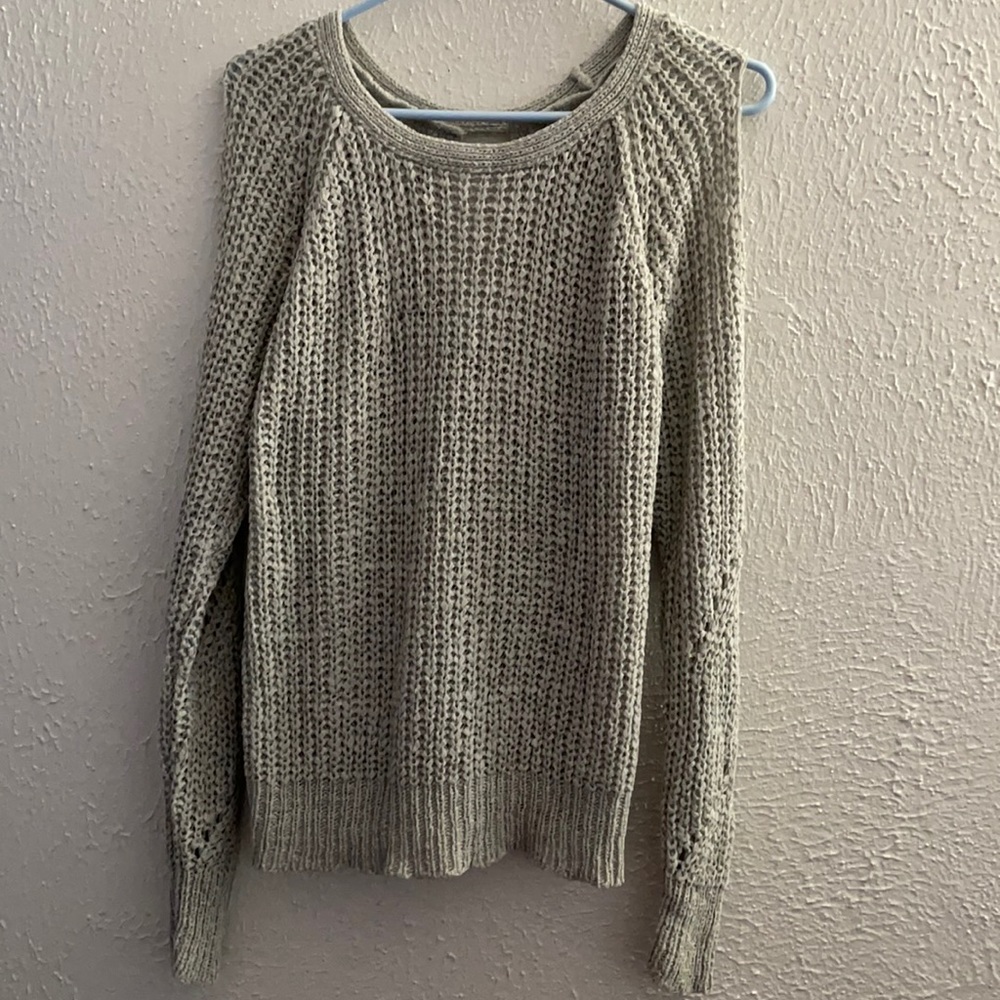Gray sweater